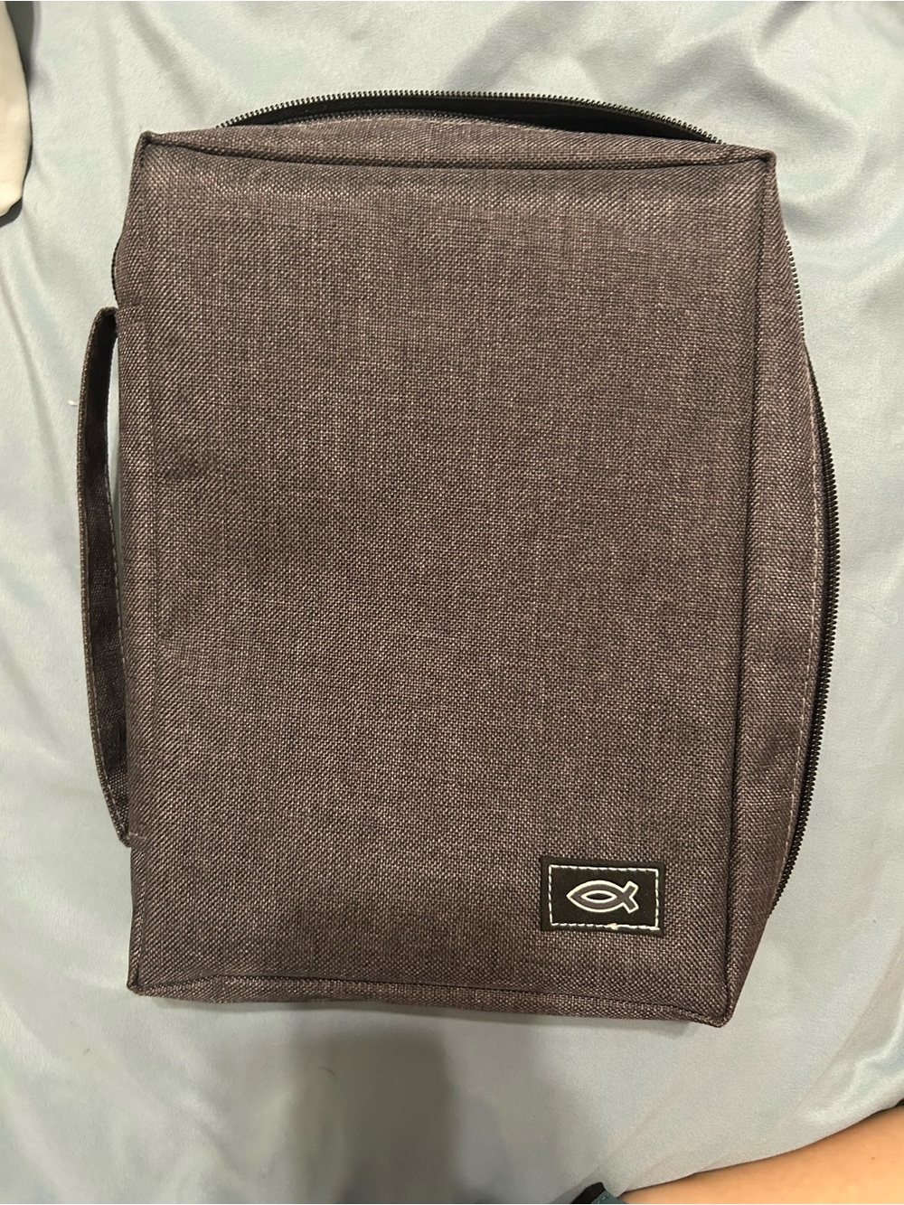 Dark Grey Bible Cover - Home Office Stationery